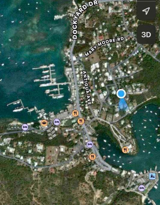 Villa The Gatehouse. Cool Bolthole. Walk To The Marina. English Harbour Esterno foto